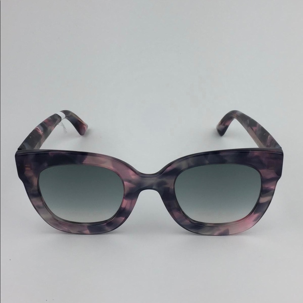 Gucci Purple Tortoiseshell Gradient Lens Sunglasses
